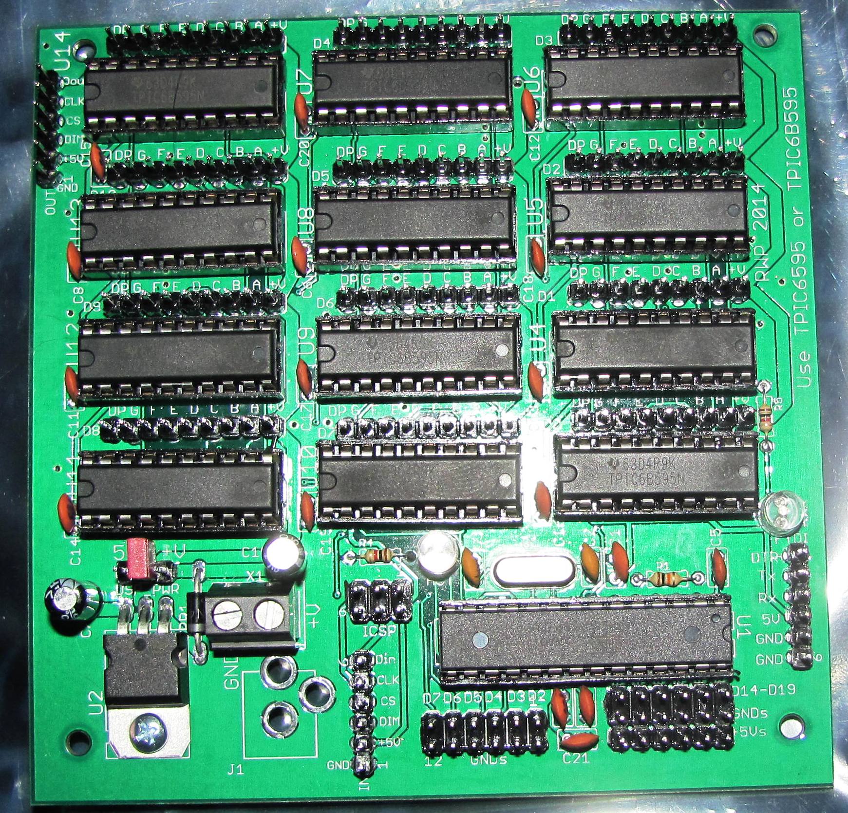 2014 12 digit driver board